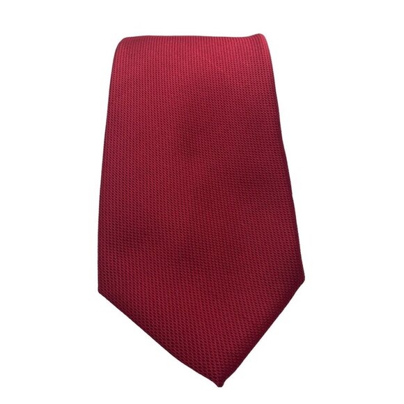 Dockers Mens Tie Red 100% Polyester - Picture 4 of 7
